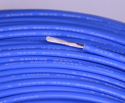 200度单芯硅胶耐高温电线