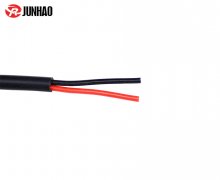 Bare Copper 2 Core 0.5mm Silicone Rubber with PVC Insulated Wire