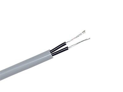 Flexible Wires High Temperature Resistance 2 Core Silicone Rubber Sheath Electrical Cables