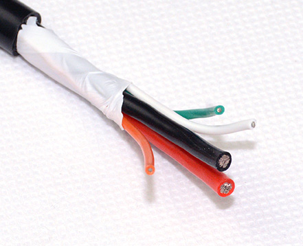 耐油抗高温内铁氟龙表硅胶护套线