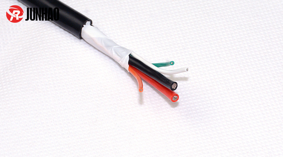 耐油抗高温内铁氟龙表硅胶护套线产品图