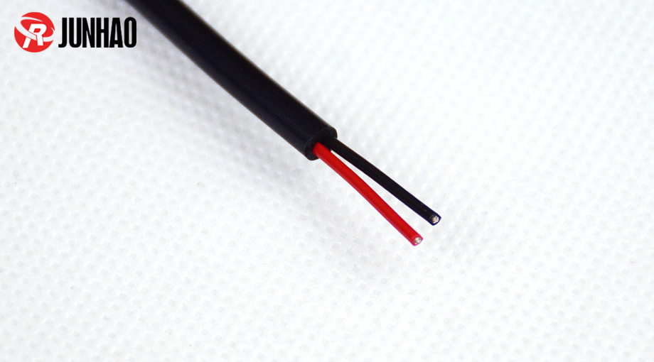 2芯22AWG内铁氟龙表硅胶护套线产品图